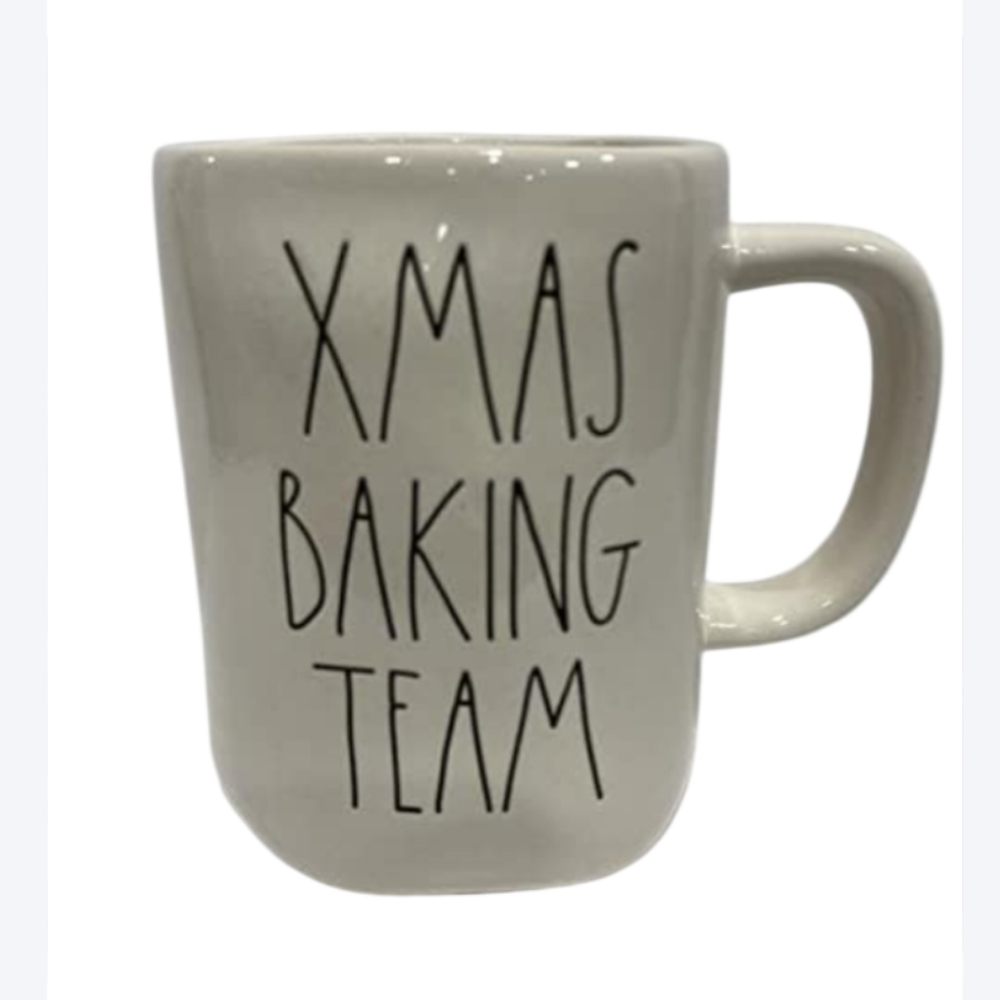 Rae Dunn Artisan Collection‎ XMAS BAKING TEAM Ceramic Christmas Mug Cup 2…